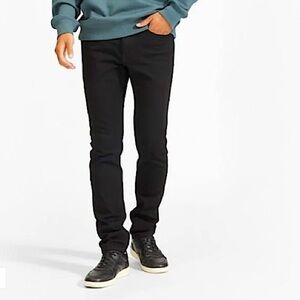 Everlane New Stretch Skinny Jeans Black NWT Size 30 x 32